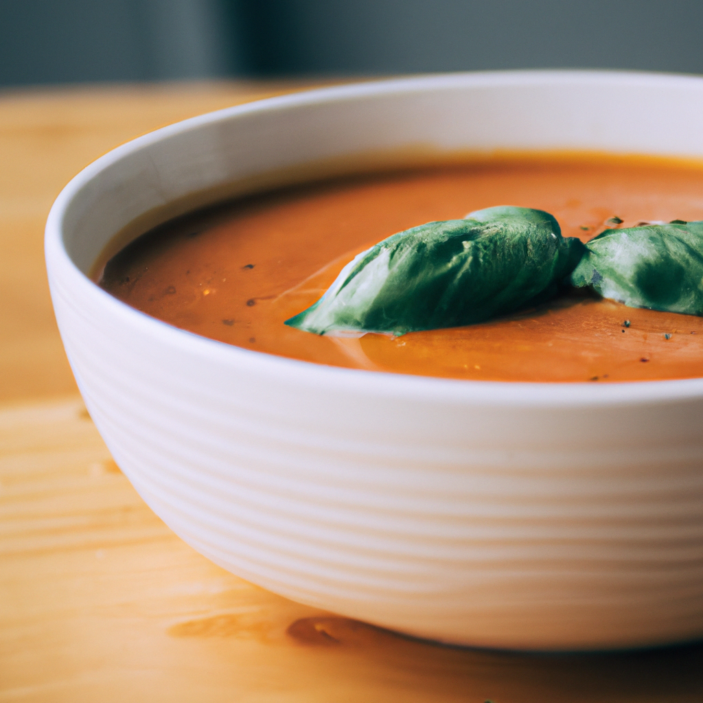 Creamy Tomato Basil Soup: Comfort in a Bowl